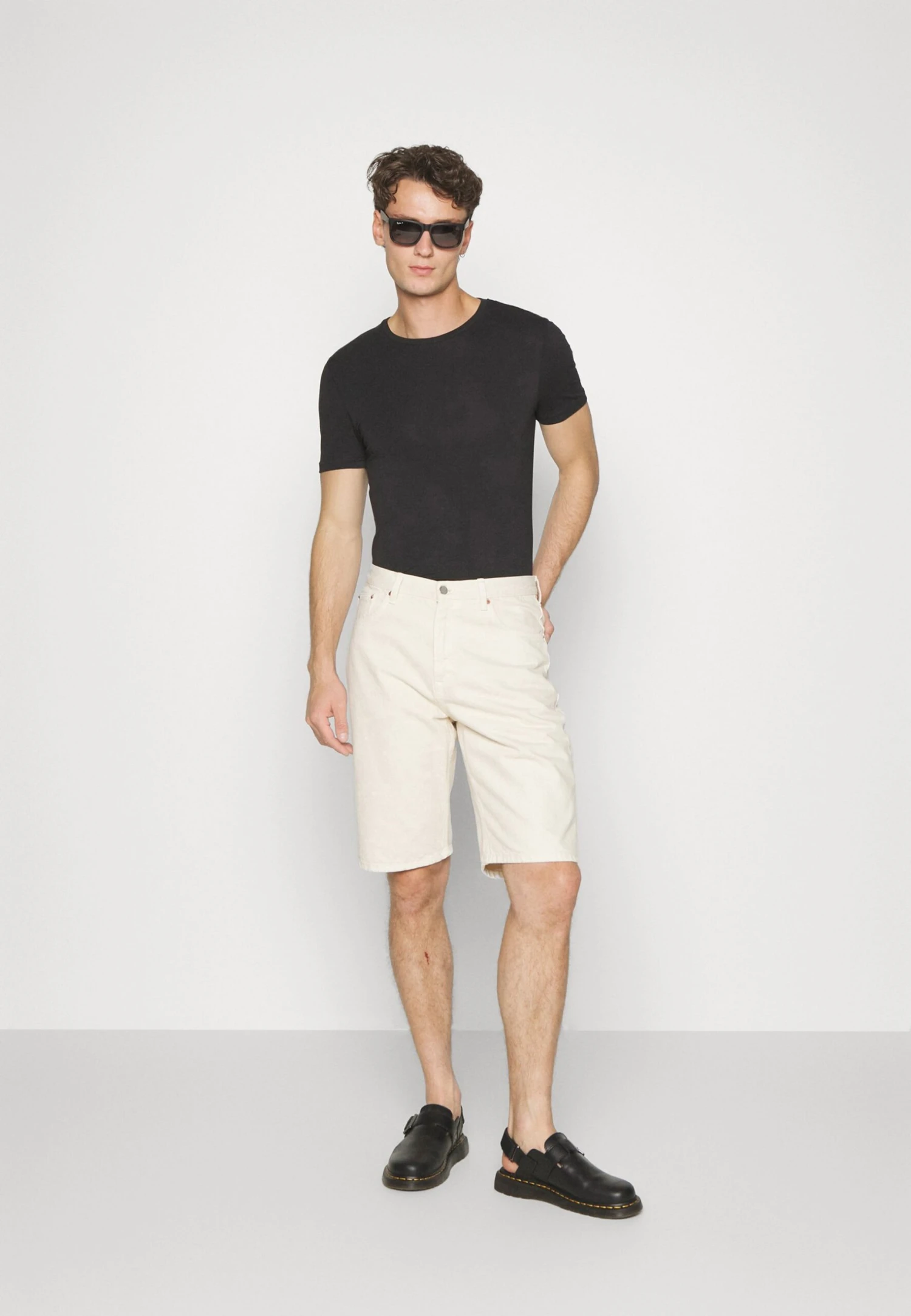 Pier One 3 Pack Muscle Fit- Camiseta Básica - Black 1 Pier One 3 Pack Muscle Fit- Camiseta Básica - Black