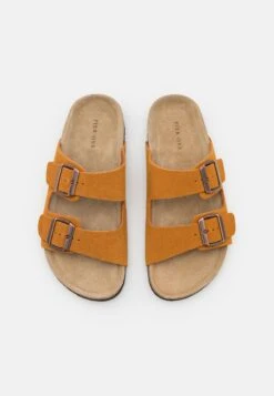 Pier One Leather Unisex - Pantuflas - Cognac -Pier One 0a90b3f5ba3a4e3880ec5567c19f8d23