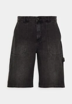 Pier One Regular Fit Carpenter - Shorts Vaqueros -Black -Pier One 0f441c1e70184b8f9e44936458fd2a17