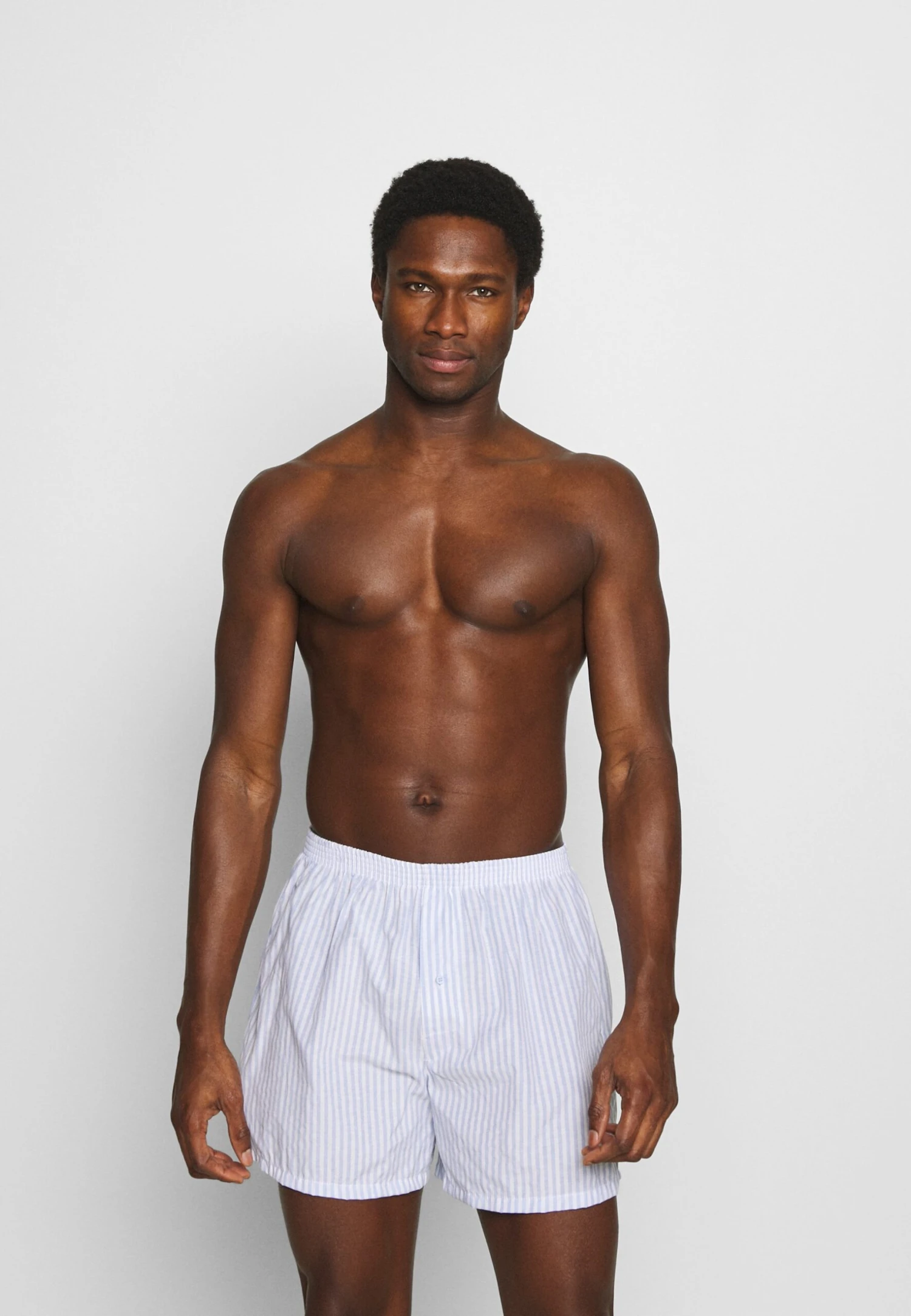 Pier One 5 Pack - Boxer - Light Blue/White 4 Pier One 5 Pack - Boxer - Light Blue/White - Imagen 4