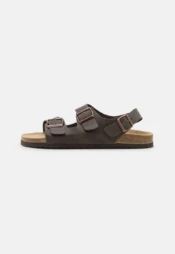 Pier One Unisex - Sandalias - Dark Brown