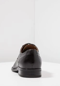 Pier One Leather - Zapatos Con Cordones - Black -Pier One 1ca4f41883c64b7893df85a445cd2ee1