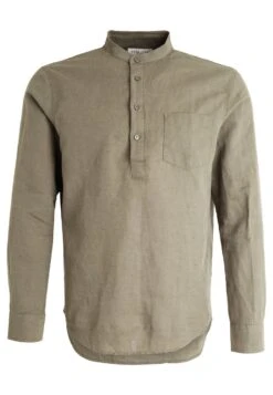 Pier One Camisa - Khaki -Pier One 21d714a16cc3483ab0abc33ca4c0f97a