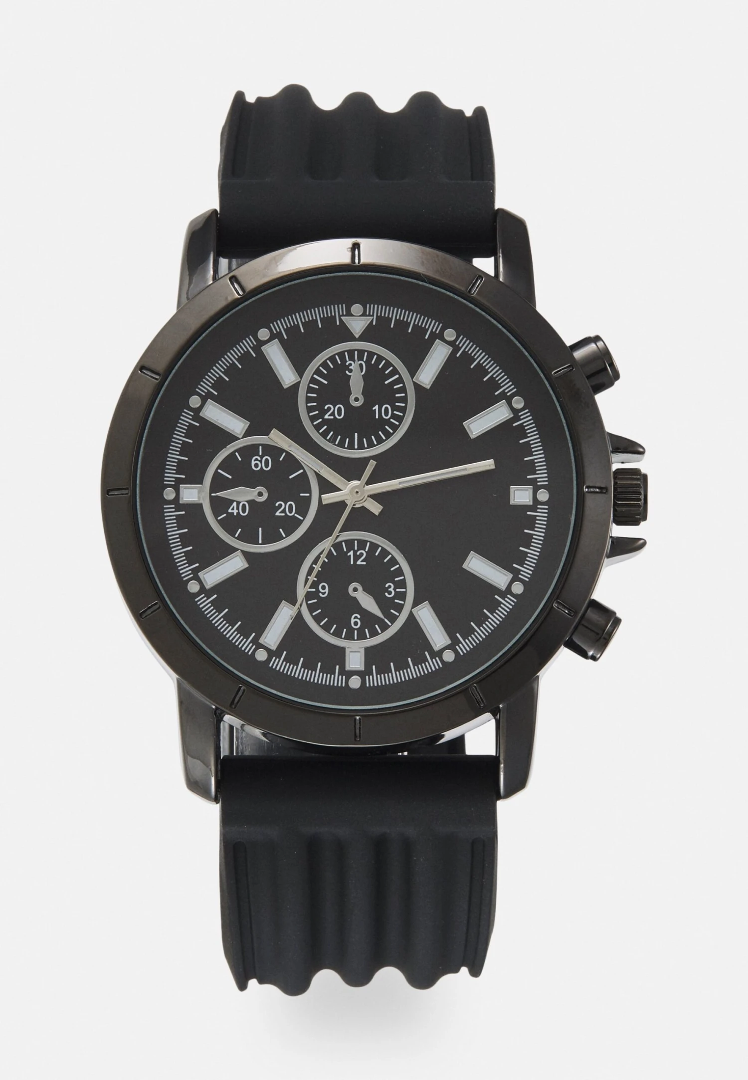 Pier One Unisex - Reloj - Black/Silver 1 Pier One Unisex - Reloj - Black/Silver