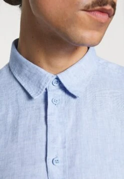 Pier One Camisa - Mottled Blue 12 Pier One Camisa - Mottled Blue -Pier One 26fad038e1bb453fbae1f1cd8d39d1af