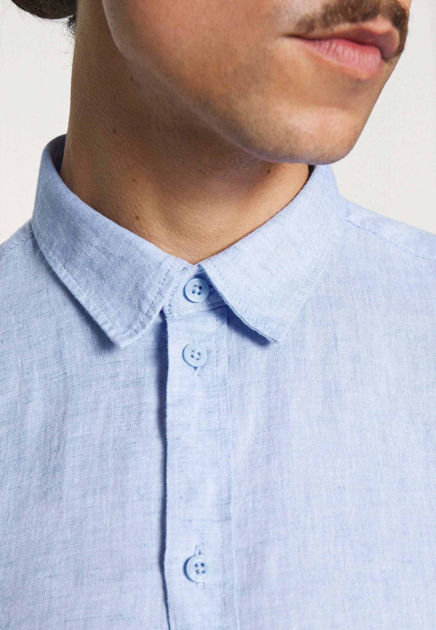 Pier One Camisa - Mottled Blue 5 Pier One Camisa - Mottled Blue - Imagen 5