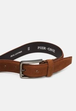 Pier One Leather Unisex - Cinturón - Cognac -Pier One 2a7a4da287ac4e3aa1f4ad0c94503e0d