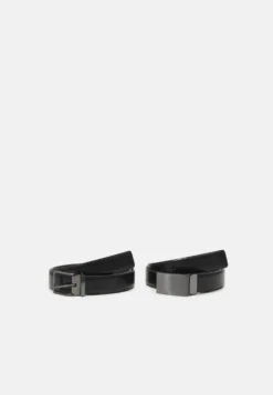Pier One 2Pack Unisex - Cinturón -Black