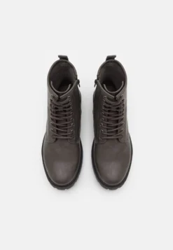 Pier One Unisex - Botines Con Cordones - Grey -Pier One 3607680cad744fea88f5de58bb512045 scaled