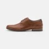 Pier One Leather - Zapatos De Vestir - Cognac