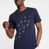 Pier One Camiseta Estampada - Dark Blue