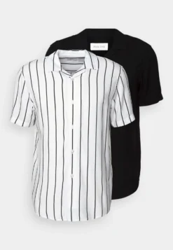 Pier One 2 Pack - Camisa - Black/White -Pier One 3fe10c51a5864c25954f7afee7966589 scaled