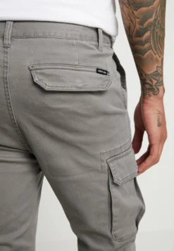 Pier One Cuffed Skinny Trouser- Pantalones Cargo - Grey -Pier One 435cf21acb894cf8af9bc2488e971496 scaled