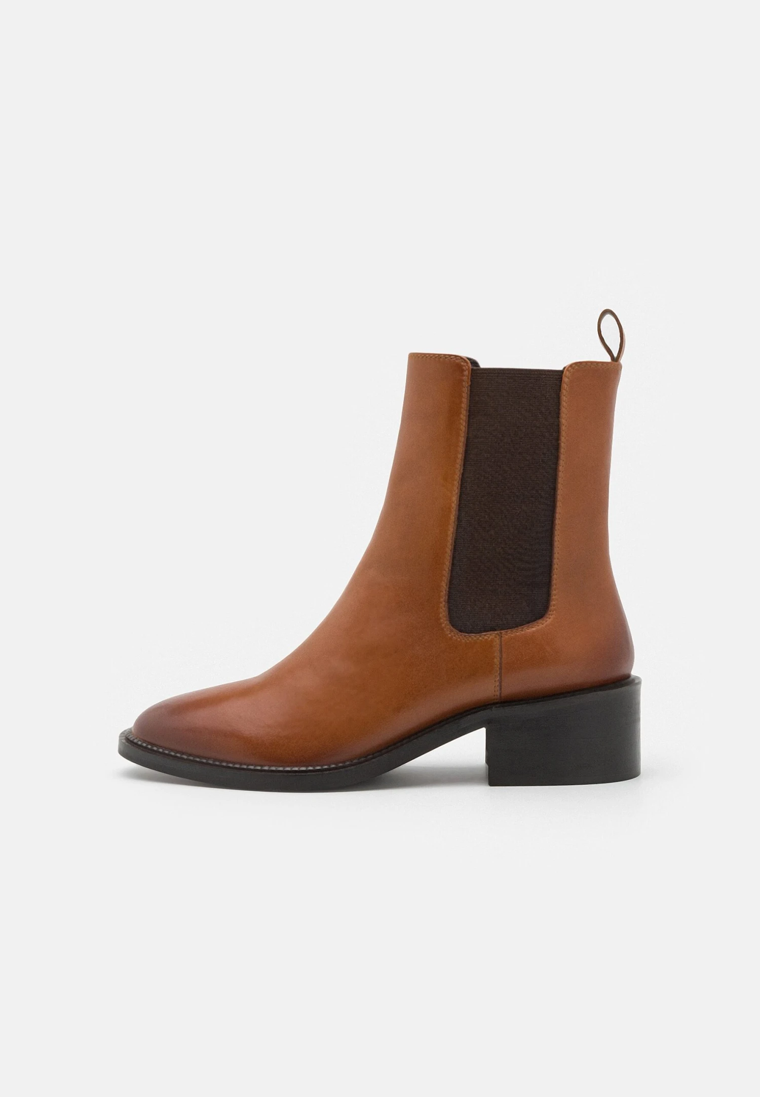 Pier One Leather- Botines - Cognac 2 Pier One Leather- Botines - Cognac - Imagen 2