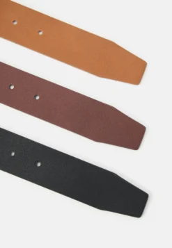 Pier One 3 Pack Unisex - Cinturón - Black/Brown/Cognac -Pier One 5093dbbd357b48f4906cc633ff9bf4ec scaled