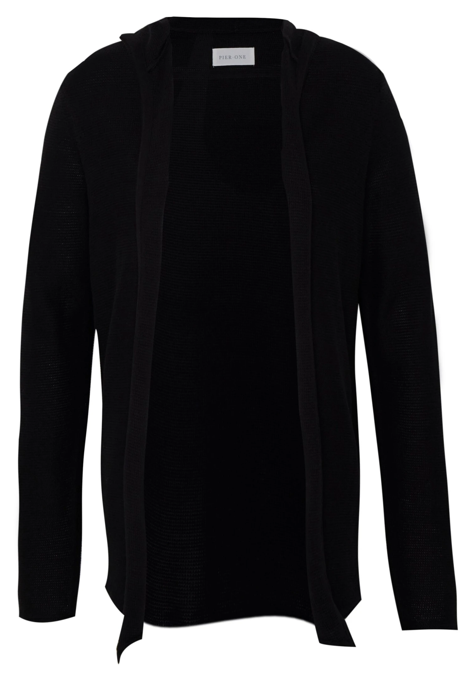 Pier One Chaqueta De Punto - Solid Black 4 Pier One Chaqueta De Punto - Solid Black - Imagen 4