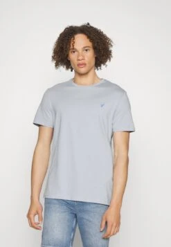 Pier One Unisex 5 Pack - Camiseta Básica - Light Blue/Purple/White -Pier One 56a8b4e2637e49018f1ce962099972f2