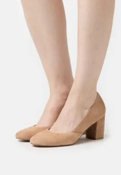 Pier One Leather - Tacones - Light Brown