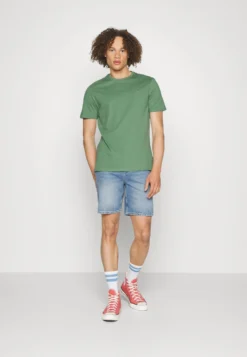 Pier One Unisex 5 Pack - Camiseta Básica - Light Blue/Purple/White