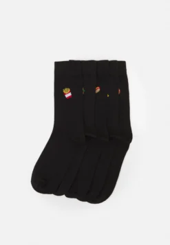 Pier One 5 Pack - Calcetines - Black