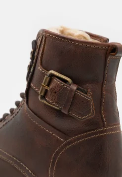 Pier One Leather - Botines Con Cordones - Brown -Pier One 666e3a5bf438484bbadef029d3dd5ff8 scaled