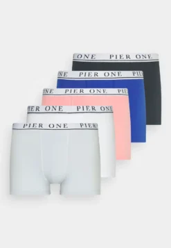 Pier One 5 Pack - Culotte - White/Pink/Light Blue -Pier One 669afba1436e4cdd9e6012a04141e31d scaled