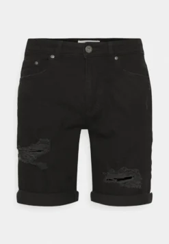 Pier One Shorts Vaqueros - Black