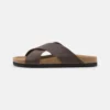 Pier One Unisex - Pantuflas - Brown