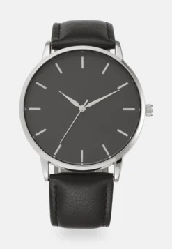 Pier One Reloj - Black/Silvercoloured