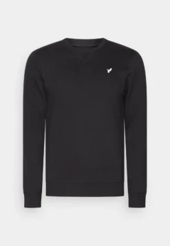 Pier One Sudadera - Black/Mottled Grey -Pier One 7954a7df4b094e52bda097136e48cead scaled