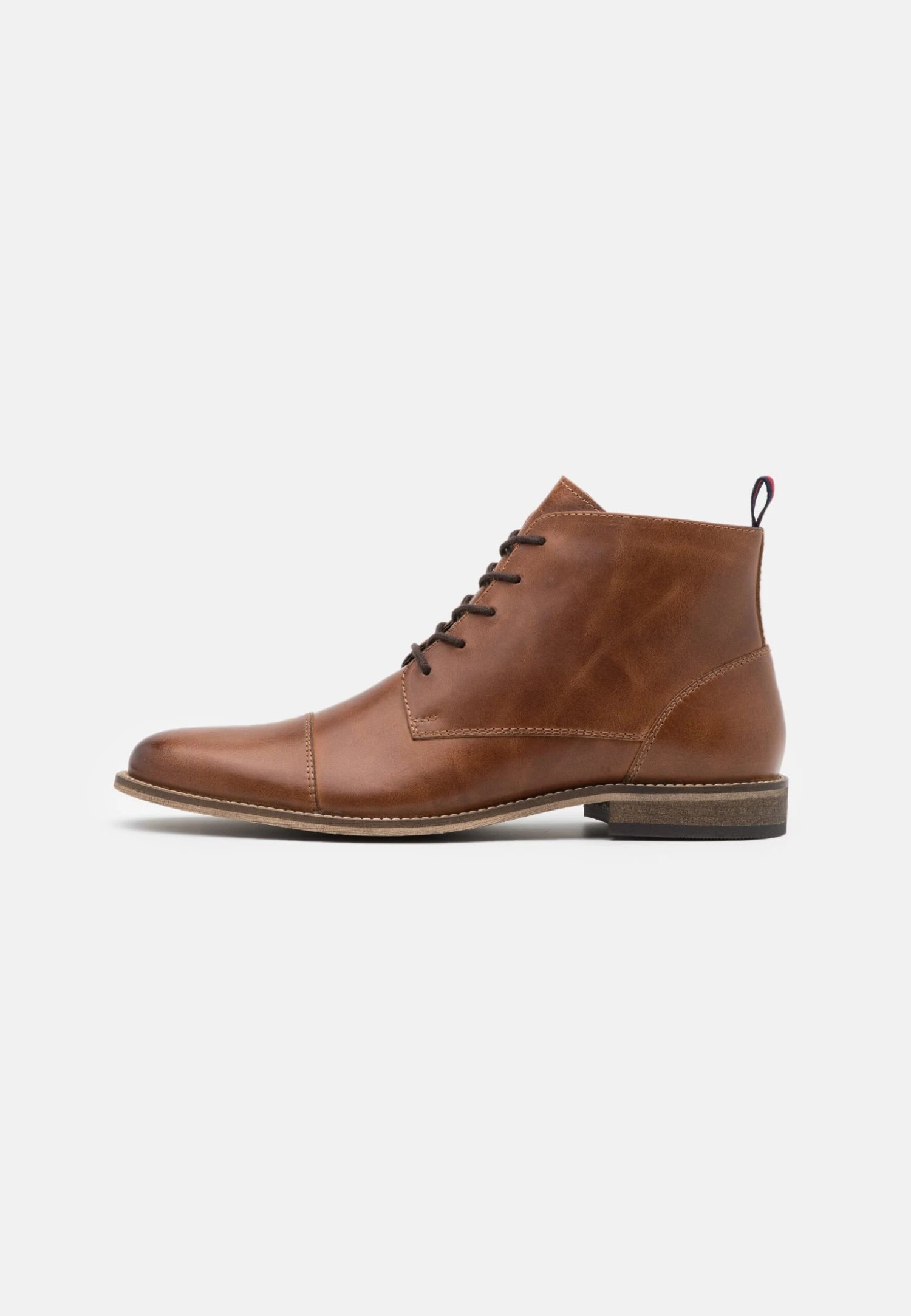 Pier One Leather - Botines Con Cordones -Camel 1 Pier One Leather - Botines Con Cordones -Camel