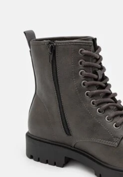 Pier One Unisex - Botines Con Cordones - Grey -Pier One 82bd184e7ab747aa887abd7a99f16eb3