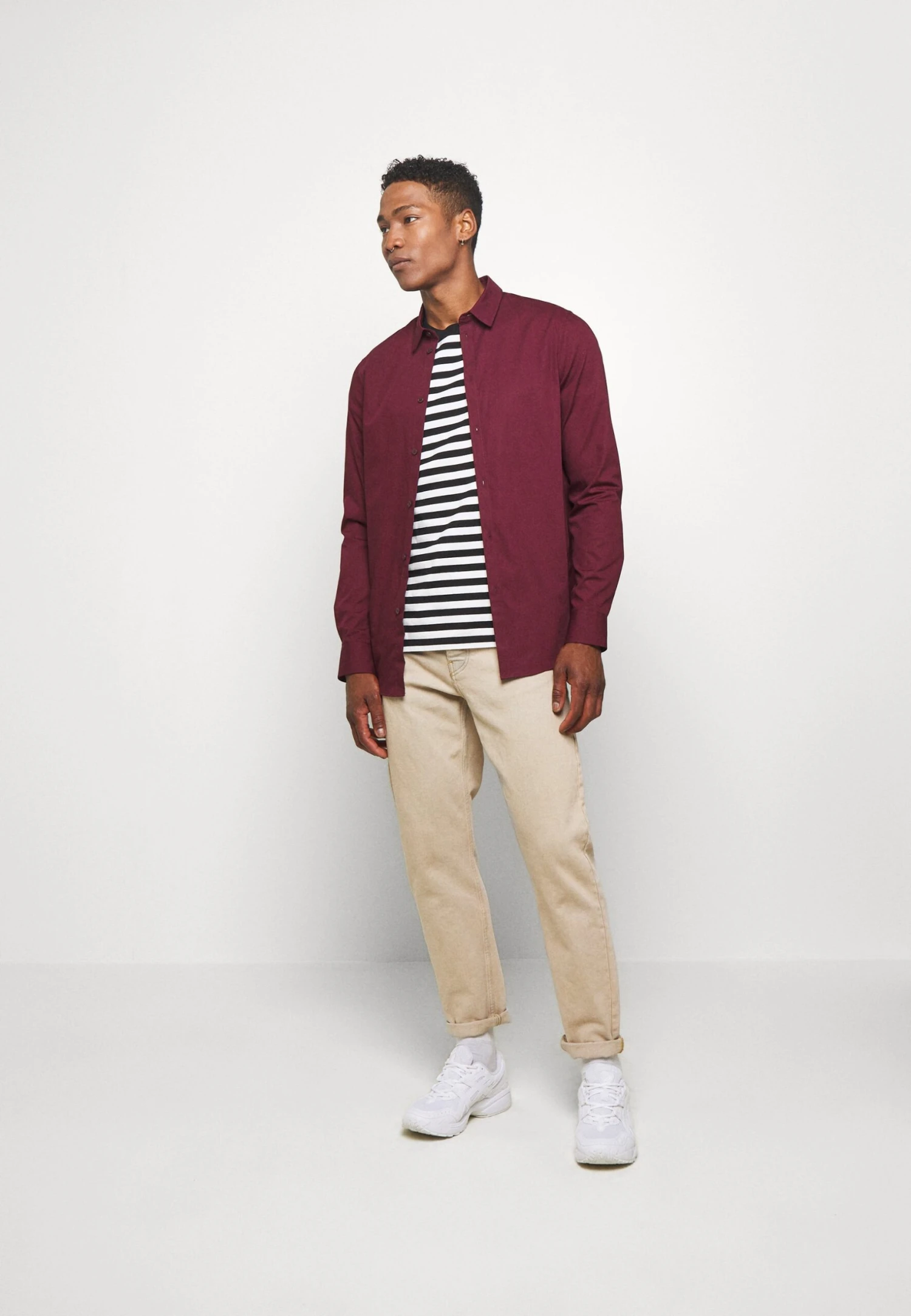 Pier One Camisa - Bordeaux 2 Pier One Camisa - Bordeaux - Imagen 2