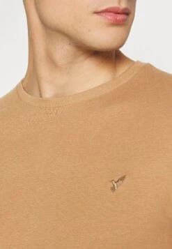 Pier One Unisex 5 Pack - Camiseta Básica - Off-White/Tan/Orange -Pier One 8714276ce28b40c8ba537a4cb3e96c32