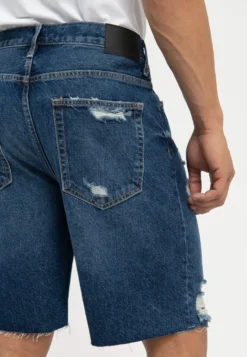 Pier One Shorts Vaqueros - Dark Blue Denim -Pier One 87967f7777b341e69e97f39a26d44312 scaled