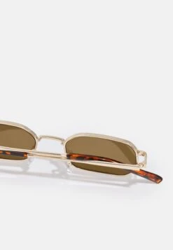 Pier One Unisex - Gafas De Sol - Gold-Coloured/Brown -Pier One 88ece7c2c5c74552a2c0b69534730993