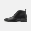 Pier One Leather - Botines Con Cordones - Black