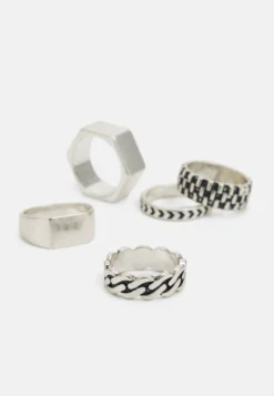 Pier One 5 Pack - Anillo - Silver-Coloured 5 Pier One 5 Pack - Anillo - Silver-Coloured -Pier One 8d765d0dc02544e08b7f412c9180c920 scaled