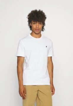 Pier One 3 Pack Unisex - Camiseta Básica - White/Offwhite /Green -Pier One 8f10bd992eba4415850a380be2e3febd