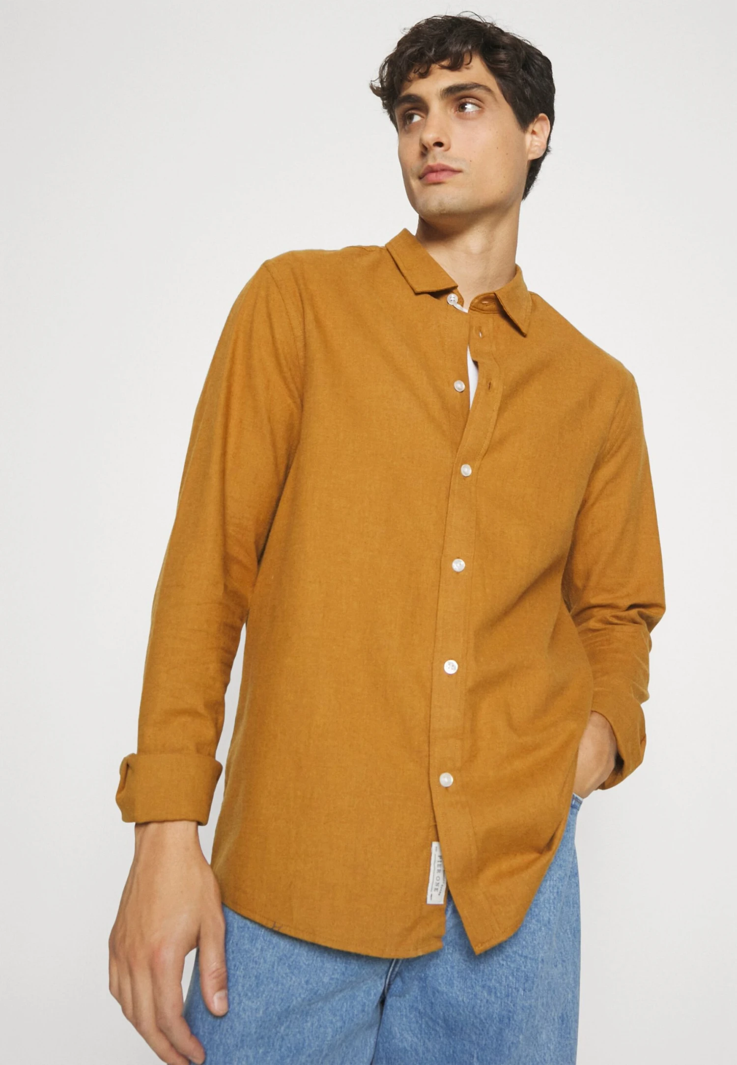 Pier One Camisa - Cognac 4 Pier One Camisa - Cognac - Imagen 4