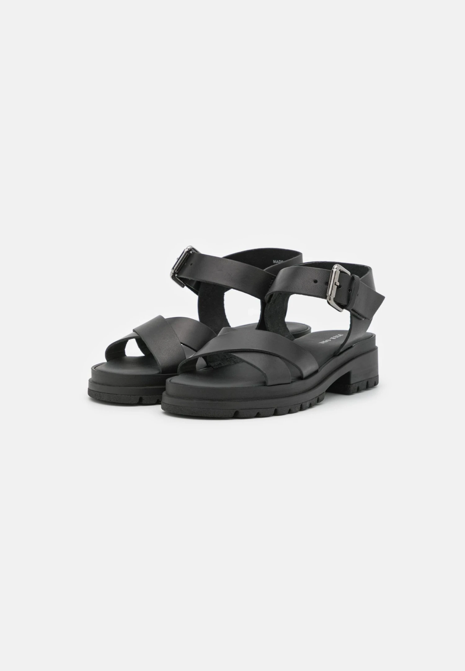 Pier One Leather - Sandalias - Black 2 Pier One Leather - Sandalias - Black - Imagen 2
