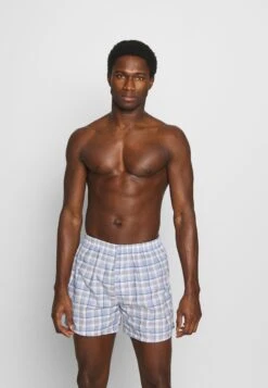 Pier One 5 Pack - Boxer - Light Blue/White 9 Pier One 5 Pack - Boxer - Light Blue/White -Pier One 99a4bd53733c43c3a89af2e6271e1a81