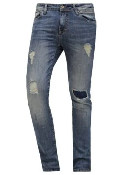Pier One Vaqueros Slim Fit - Destroyed Denim -Pier One 9b48a2cef68b49b89f96b8c7c1be13de