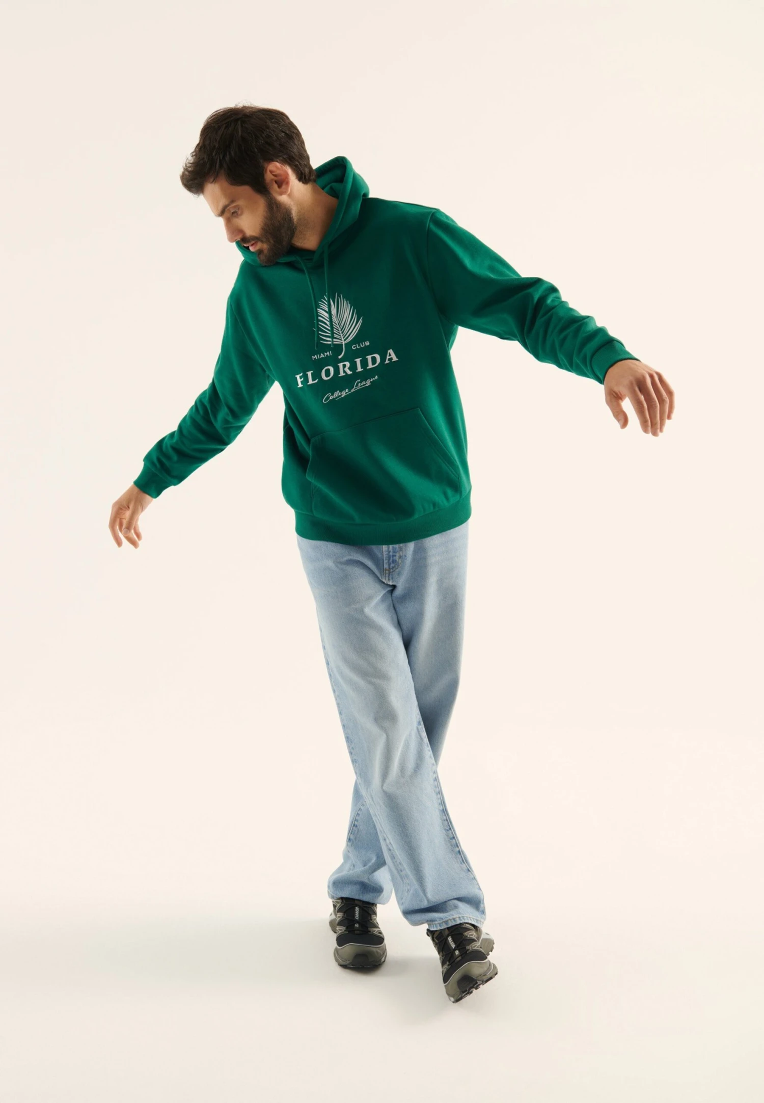 Pier One Sudadera - Green 2 Pier One Sudadera - Green - Imagen 2
