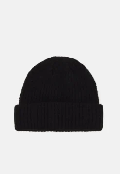 Pier One Short Micro Beanie Unisex - Gorro - Black