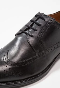 Pier One Leather - Zapatos Con Cordones - Black -Pier One 9f7fb869a93b4188b376bf26fd21fb34
