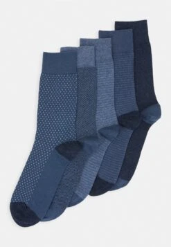 Primera página 13 Pier One 5 Pack - Calcetines - Mottled Blue