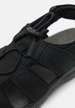 Pier One Leather - Sandalias De Senderismo - Black -Pier One ab894321bfec480fbf3db5c6bf0d1f1f scaled