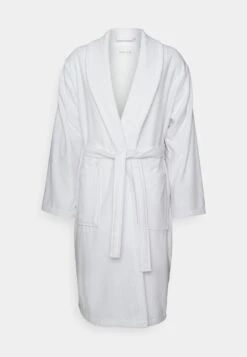 Pier One Shawl Towel Bathrobe - Albornoz - White -Pier One ae61951bd55140ac9d167b819a7964f5