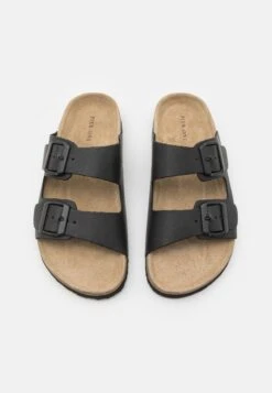 Pier One Leather Unisex - Sandalias Planas - Black 9 Pier One Leather Unisex - Sandalias Planas - Black -Pier One b061839407e54921b9ac97b19ac0e9c5